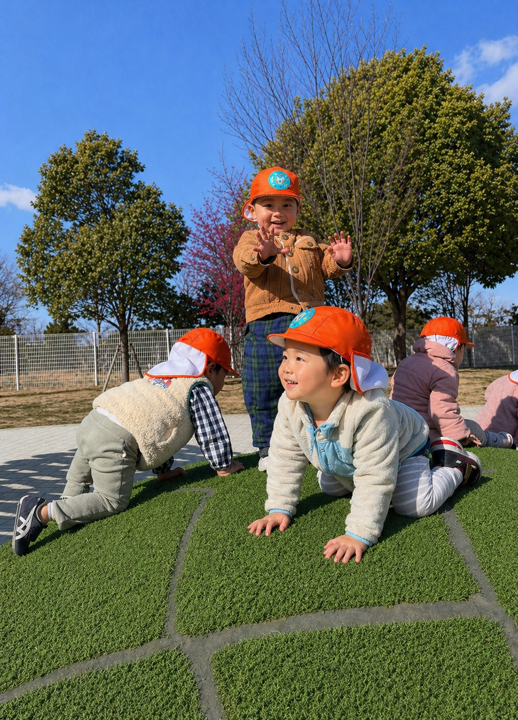 のびのびと楽しく
公園遊び