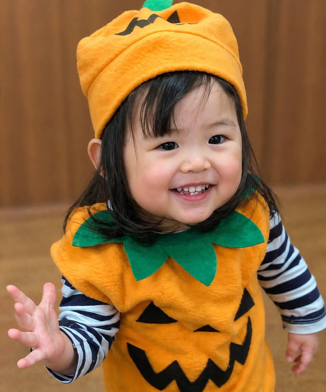 子供たちと一緒に、
保育士も楽しくハロウィン