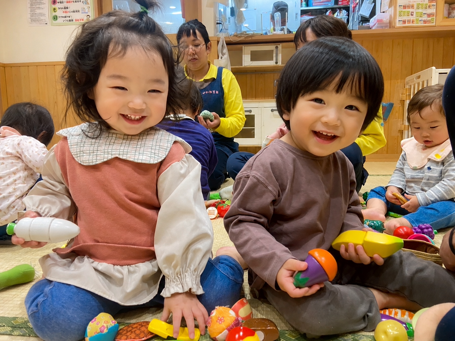毎日充実の室内遊び