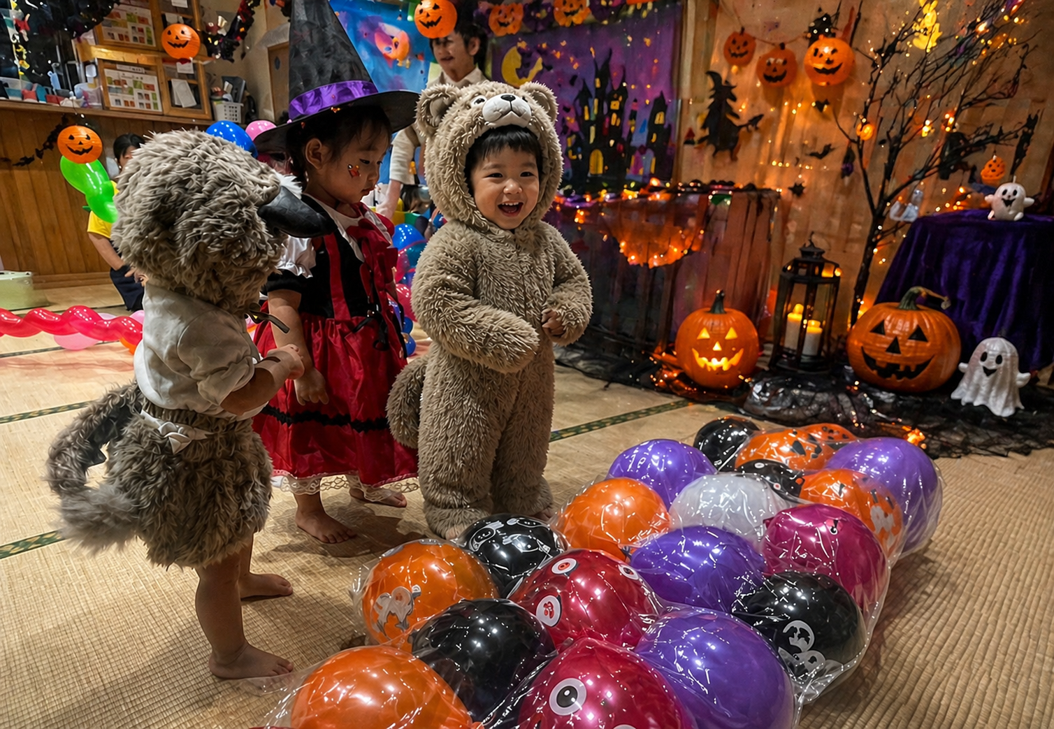 ハロウィンパーティー
とても賑やかな楽しいひと時