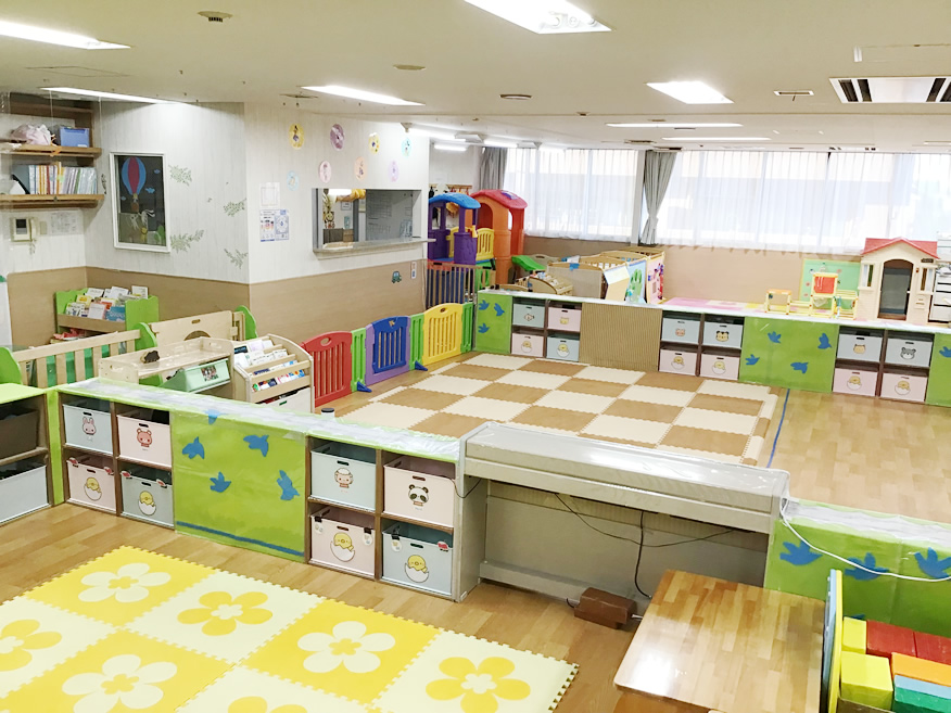 大日保育園第一保育室内